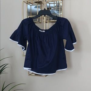 Off the shoulder blouse